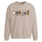 Halloween Spooky Goose Oversize Sweatshirt