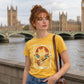 Retro Rock Cat Guitarist Unisex T-Shirt