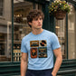 Retro Unisex T-Shirt Vintage Music Graphic Tee
