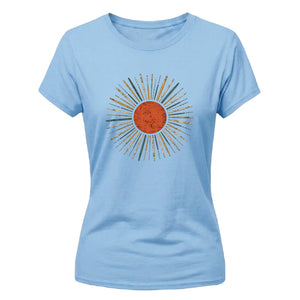 Retro Ladies Sunburst Graphic Tee
