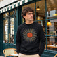 Retro Sunburst Unisex Sweatshirt