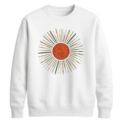 Retro Sunburst Unisex Sweatshirt
