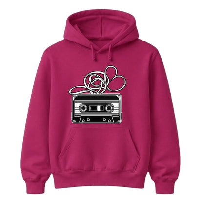 Cassette Tape Retro Unisex Hoodie