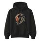 Yemporal koi fish print retro unisex hoodie