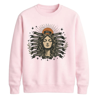 Rise Up Truth Retro Unisex Sweatshirt