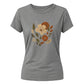 Retro Ladies T Shirt Floral Botanical Boho Tee