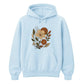 Retro Unisex Hoodie Floral Botanical Graphic Jumper