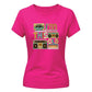 Retro Ladies T Shirt Vintage Boombox Graphic Tee