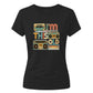 Retro Ladies T Shirt Vintage Boombox Graphic Tee