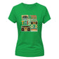 Retro Ladies T Shirt Vintage Boombox Graphic Tee