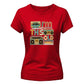 Retro Ladies T Shirt Vintage Boombox Graphic Tee