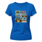 Retro Ladies T Shirt Vintage Boombox Graphic Tee