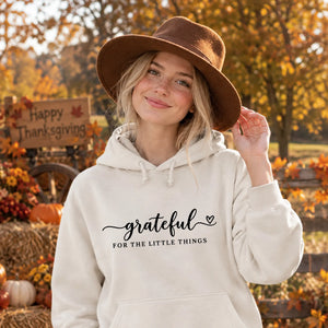 Grateful Thanksgiving Unisex Hoodie Cosy Gift