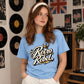 Retro Rebel Graphic Retro Ladies T-Shirt