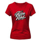 Retro Rebel Graphic Retro Ladies T-Shirt