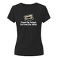 Retro Ladies T Shirt Cassette Print Graphic Tee