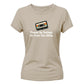 Retro Ladies T Shirt Cassette Print Graphic Tee