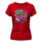 Retro 80s Vibe Take Me Back Graphic Retro Ladies T-Shirt