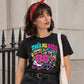 Retro 80s Vibe Take Me Back Graphic Retro Ladies T-Shirt