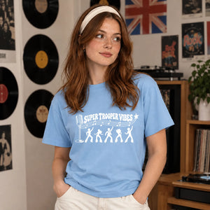 Super Trooper Vibes Retro Ladies T-Shirt