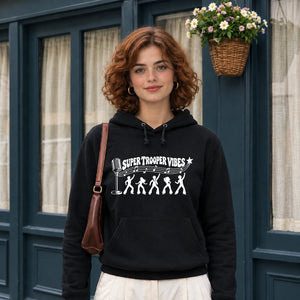 Super Trooper Vibes Retro Unisex Hoodie