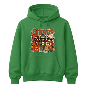 Friendsgiving Crew Thanksgiving Unisex Hoodie