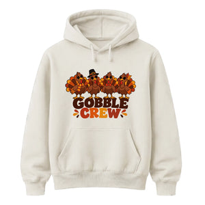Gobble Crew Thanksgiving Unisex Hoodie