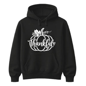 Cosy Thankful Pumpkin Thanksgiving Unisex Hoodie