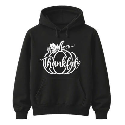 Cosy Thankful Pumpkin Thanksgiving Unisex Hoodie