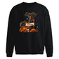 Custom Halloween Oversized Initial Sweatshirt