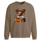Custom Halloween Oversized Initial Sweatshirt