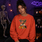 Custom Halloween Oversized Initial Sweatshirt