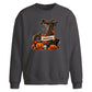 Custom Halloween Oversized Initial Sweatshirt