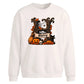 Custom Halloween Oversized Initial Sweatshirt