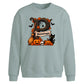 Custom Halloween Oversized Initial Sweatshirt