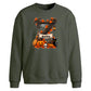 Custom Halloween Oversized Initial Sweatshirt
