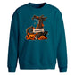 Custom Halloween Oversized Initial Sweatshirt