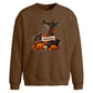 Custom Halloween Oversized Initial Sweatshirt
