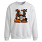 Custom Halloween Oversized Initial Sweatshirt
