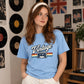 Retro Ladies T-Shirt Vintage Cassette Graphic Tee