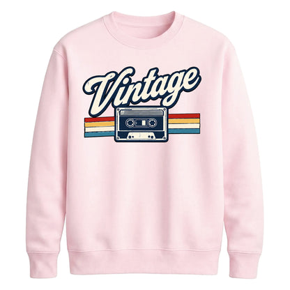 Vintage Cassette Retro Unisex Sweatshirt