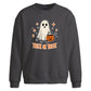 Trick or Treat Halloween Oversized Sweatshirt