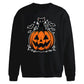 Halloween Pumpkin Cat Oversize Sweatshirt