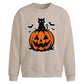 Halloween Pumpkin Cat Oversize Sweatshirt