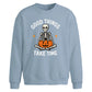 Good Things Take Time Halloween Oversize Sweatshirt