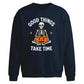 Good Things Take Time Halloween Oversize Sweatshirt