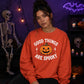 Good Things Are Spooky Halloween Oversize Sweatshirt