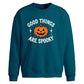 Good Things Are Spooky Halloween Oversize Sweatshirt
