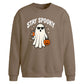 Stay Spooky Ghost Halloween Oversize Sweatshirt