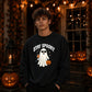 Stay Spooky Ghost Halloween Oversize Sweatshirt